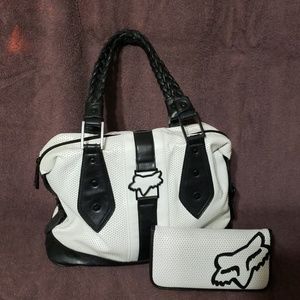 Fox Riding Leather Purse and Wallet